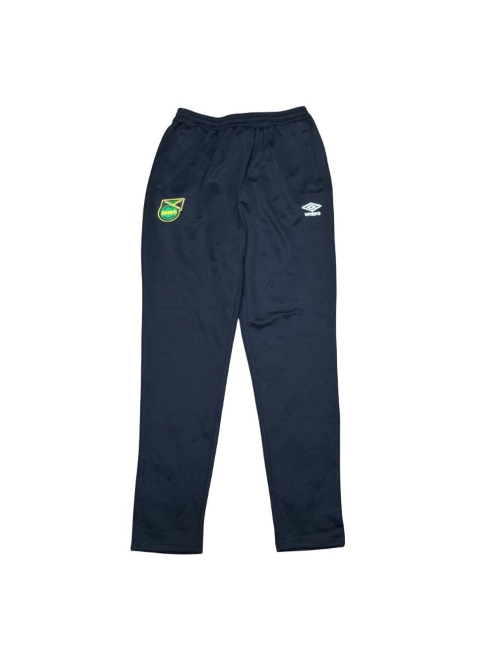 Umbro Jamaica Football Federation Mens Track Pants Training Navy Blue L Logo